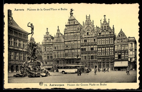 Cpa antwerpen huizen der - cpa,