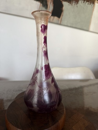 Vase signé legras dégagé - legras,