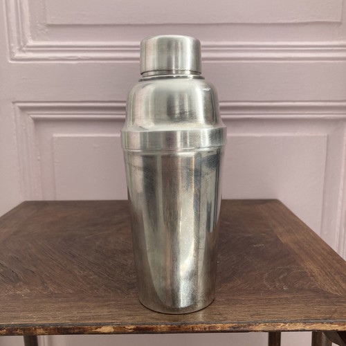 Shaker métal argenté - shaker,