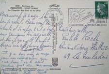 Flamme 74 Haute Savoie Chamonix Mont Blanc Ski Alpinisme 1973