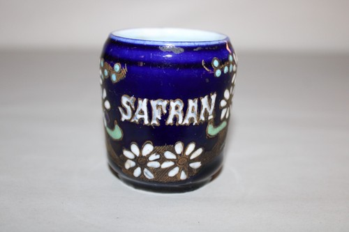 Ancien petit pot épices - à,