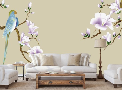 Perroquet bleu c854 magasin - perroquet, 3d