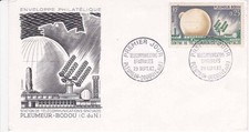 Enveloppe Philatélique 1er jour Telstar Télécommunications Spatiales 1962 FDC