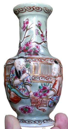 Vase xixe porcelaine - vase,