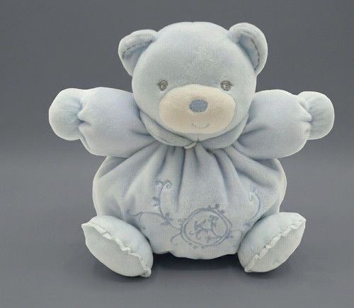 Kaloo ours boule velours - , bleu