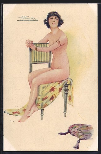 Carte postale artiste - carte, d'artiste