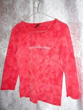 WOMEN'S LONG SLEEVE RED TYE