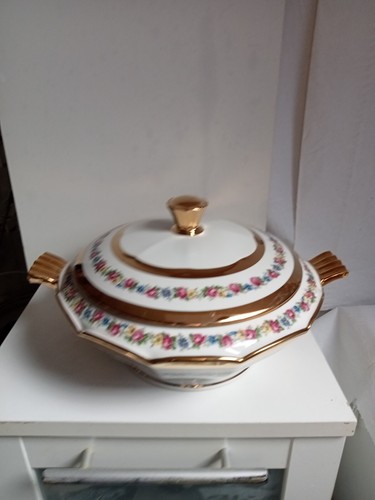 Soupière porcelaine art - porcelaine, d'art