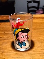 VERRE PINOCCHIO GEPETTO WALT