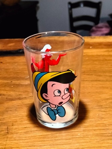 Verre pinocchio gepetto - gepetto, walt