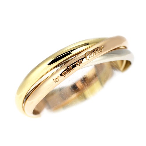 Bague cartier k18yg pg - bague, k18yg/wg/pg