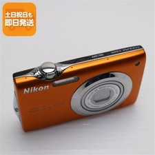 Appareil photo numérique Nikon COOLPIX S3000 orange fin compact d'occasion Japon