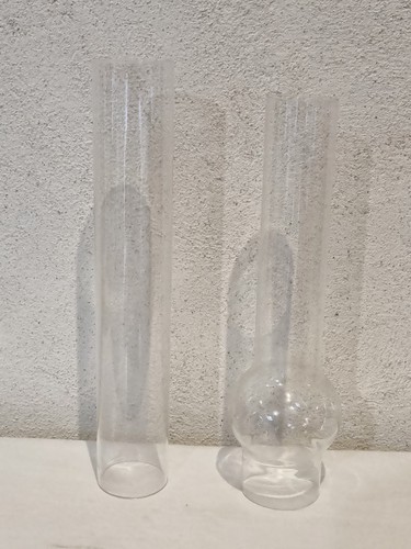 Ancien verre lampe à - lampe,