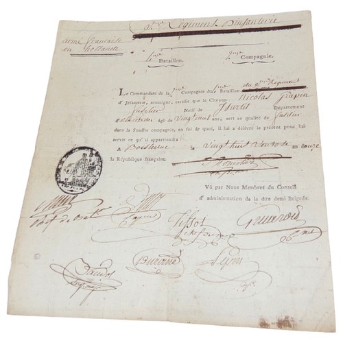 Certificat service soldat - service,