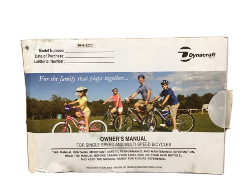 Dynacraft owner manual - dynacraft,