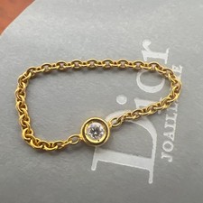Bague CHRISTIAN DIOR chaîne