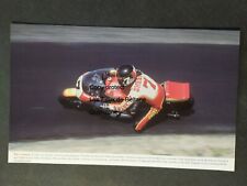 BARRY SHEENE sur SUZUKI Moto photo document cutout 