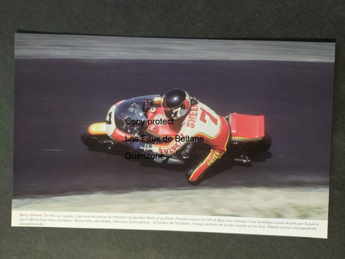 Barry sheene sur suzuki - sheene,