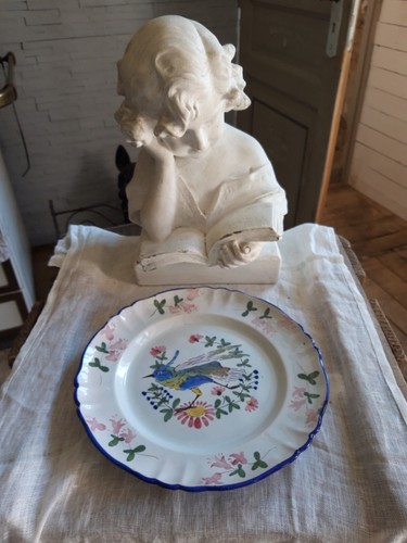 Ancienne assiette liseré - assiette, kg