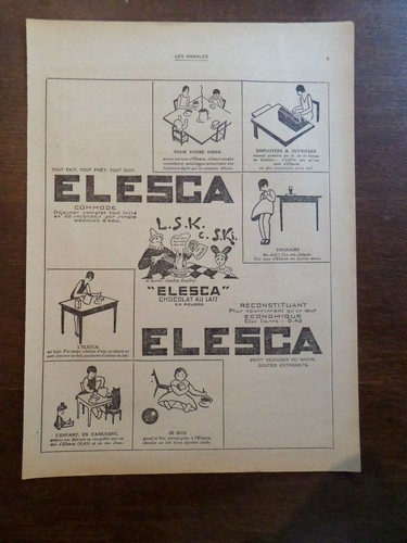 Publicité ancienne nov 1928