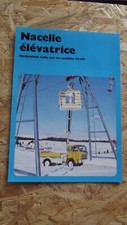 CATALOGUE/BROCHURE CAMION OM-75 - OM-90 - NACELLE ELEVATRICE CELLA