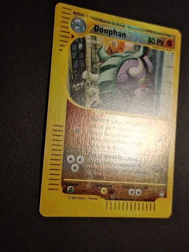 Holo carte pokémon donphan - carte,