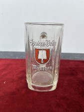 ancien verre à bière Émaillée Spaten Brau Munchen