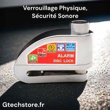 Cadenas Disque Antivol Pour