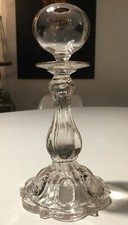 ANCIENNE LAMPE DE BRODEUSE OU DENTELLIÈRE PROVENÇALE LAMPE A HUILE