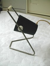 lampe à bronzer style Philips métal, bakélite et plastique vintage des années 60