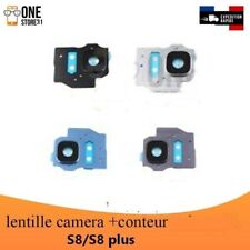 vitre lentille camera cache conteur vitre arrière compatible Galaxy s8/s8 plus