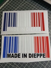 Autocollant Made In Dieppe