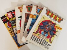 Lot de 6 Magazines Tilt Microloisirs - N° 73, 76, 79, 81, 108, 110 - Collector !