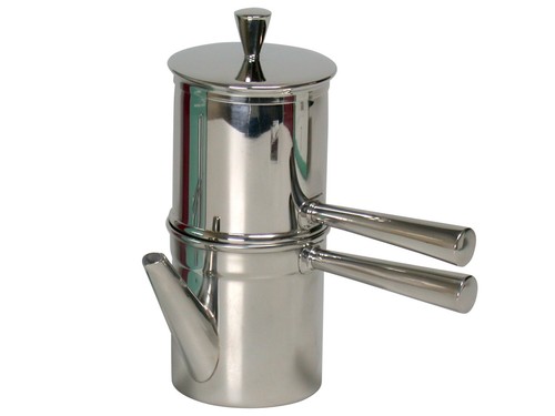 Cafetière napolitaine acier - cafetière,