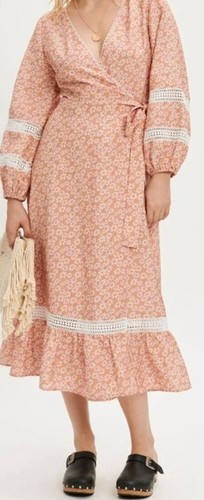 Robe portefeuille imprimée - , à