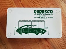 ANCIENS PUZZLES AUTOMOBILES JEU CONSTRUCTION PLASTIQUE CUBASCO CRÉATION ASCO 