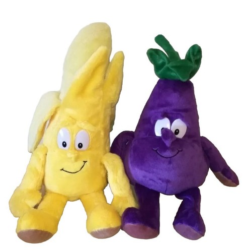 Peluche vitamines coop banane - peluche,