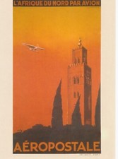 Aéropostale - L'Afrique du Nord par avion