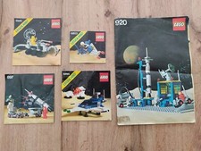 Lot 5 notices / Lego Espace / Legoland / lego 920 / Lego 897 / Legoland 6803...