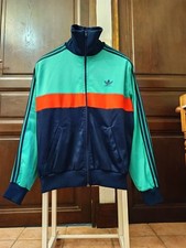 Adidas Vintage Ventex Veste Tricolore Année 80 M/L 180