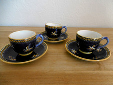 TROIS TASSES A CAFE FAIENCE