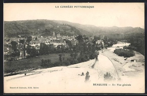 Cpa beaulieu vue - cpa, beaulieu,