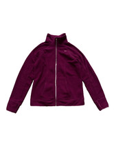 Pull veste vintage Nike polaire zippée intégrale femme taille M années 2000 v...