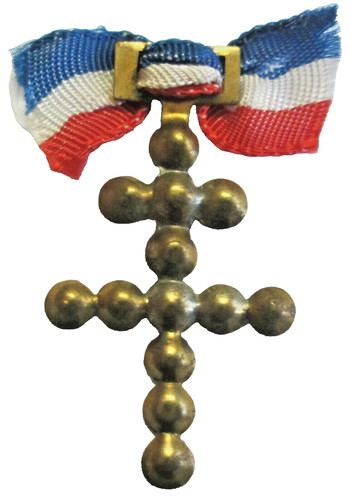 Croix lorraine patriotique - de,