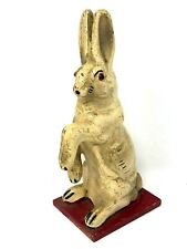 Tirelire Lapin & Lièvre & Carton Boulli & Fin du XIX ème Siècle & Jouet Enfant