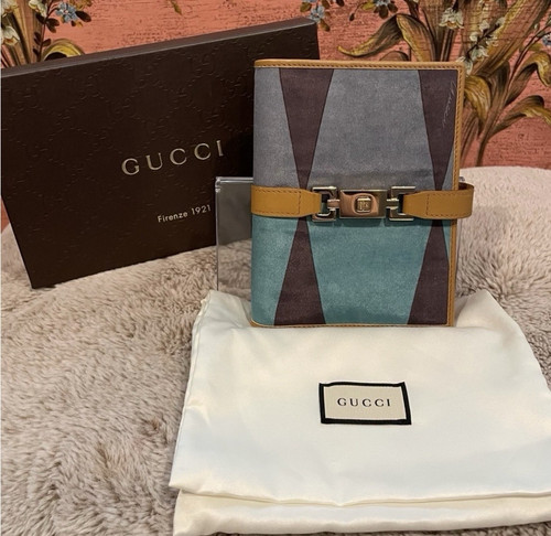Gucci jackie blue and brown - blue,