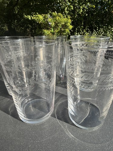 Lot verres gobelet ancien - lot,
