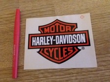 Ancien autocollant moto HARLEY DAVIDSON MOTOR CYCLES