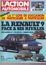 L'ACTION AUTOMOBILE N°252 R9 / ASCONA 1.3 / JETTA GL / 305 SR / LADA 2105