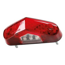 Universel Moto Rouge LED Phare